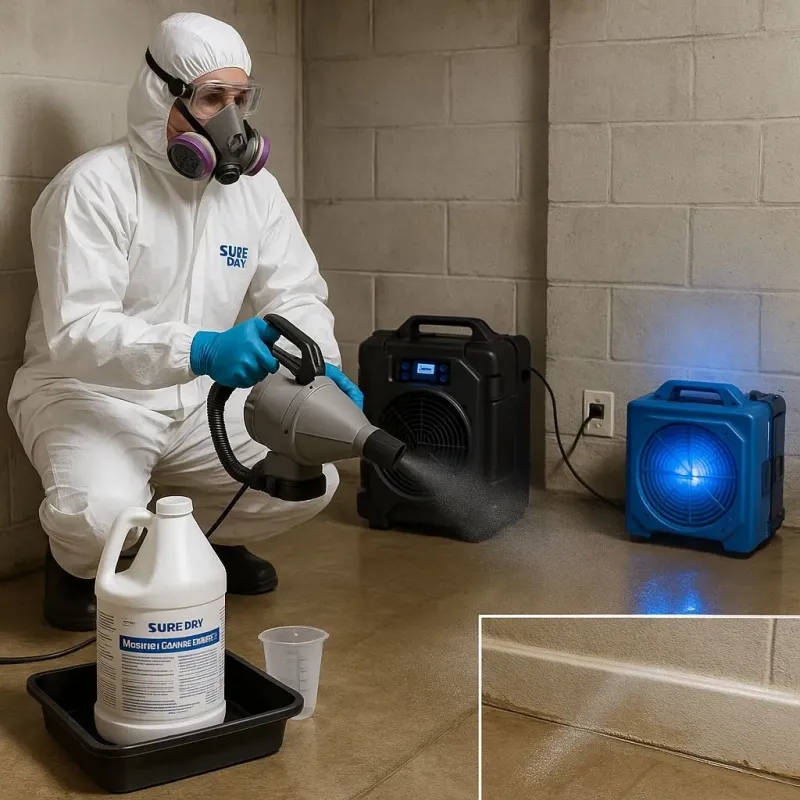 Sanitization and Odor Removal process in King, WI